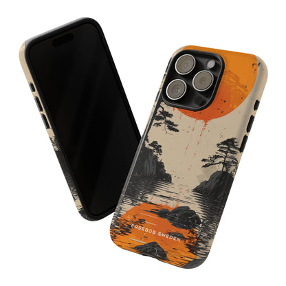 Zen Serenity Sunscape iPhone 15 - Tough Phone Case