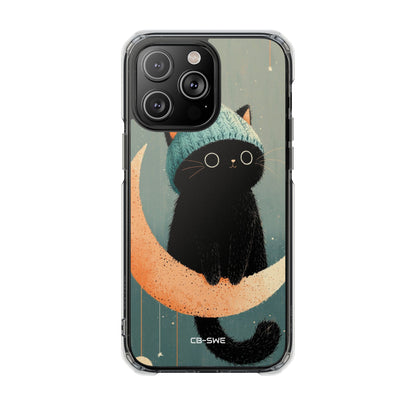 Cat Sits Dreaming iPhone Case - Impact