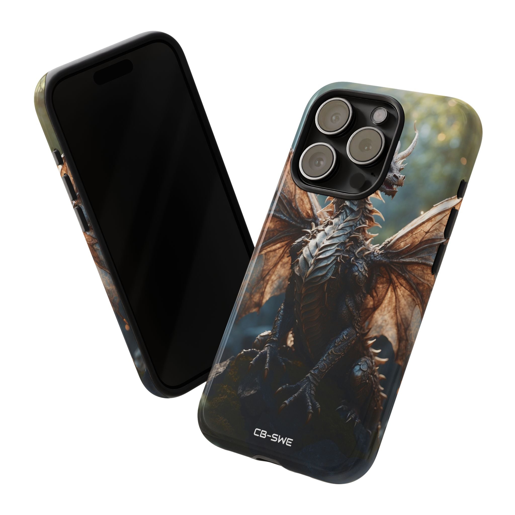 Majestic Dragon Glows - iPhone Case