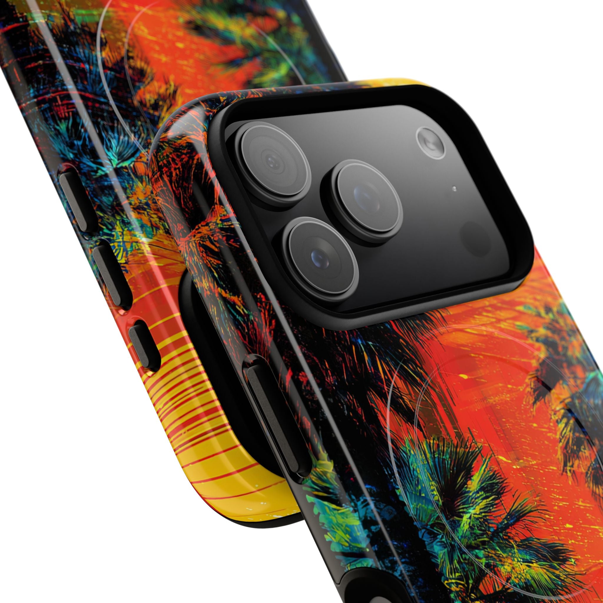 Tropical Sunburst iPhone 17 Pro Case - Tough+