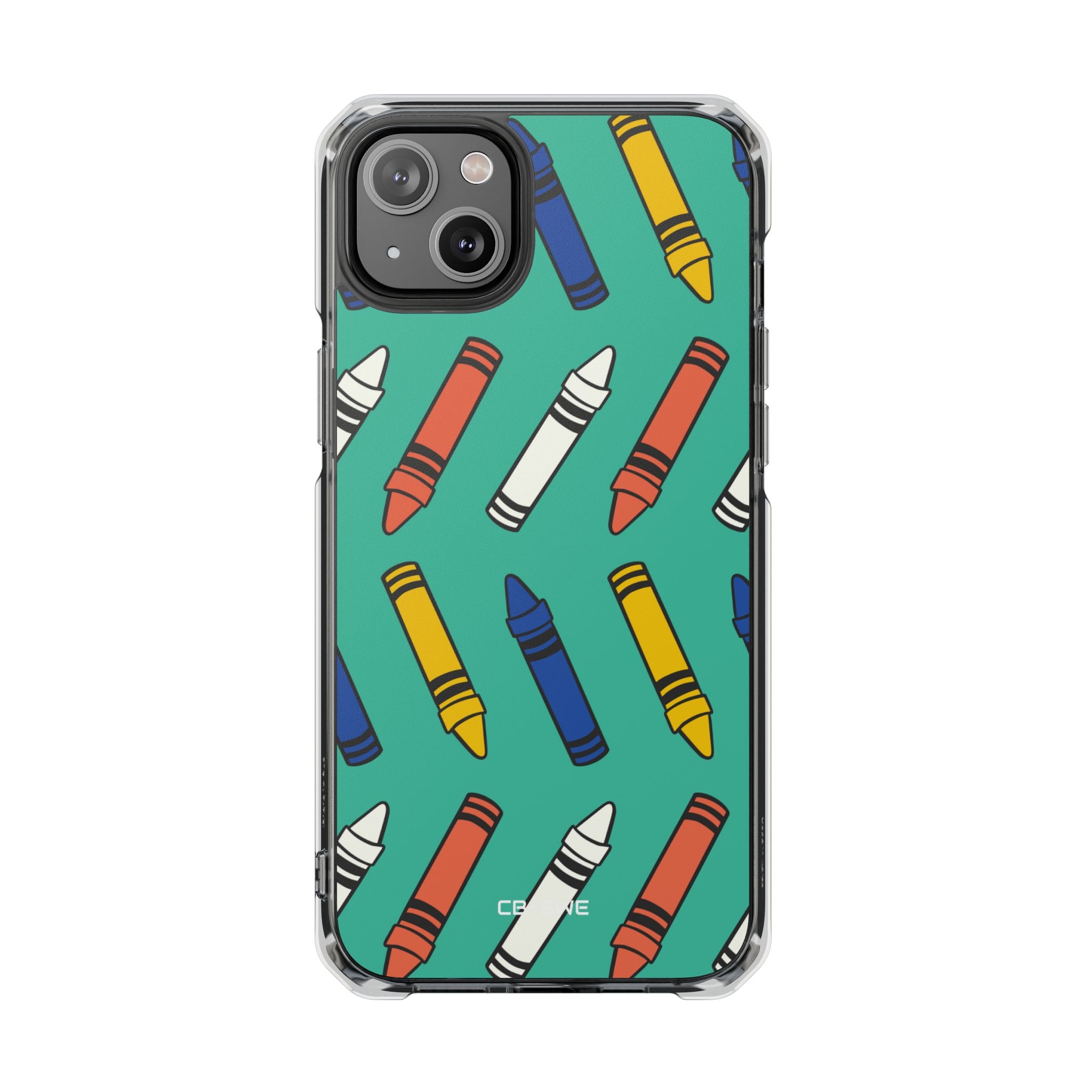 Crayons Dance Playfully iPhone Case - Impact