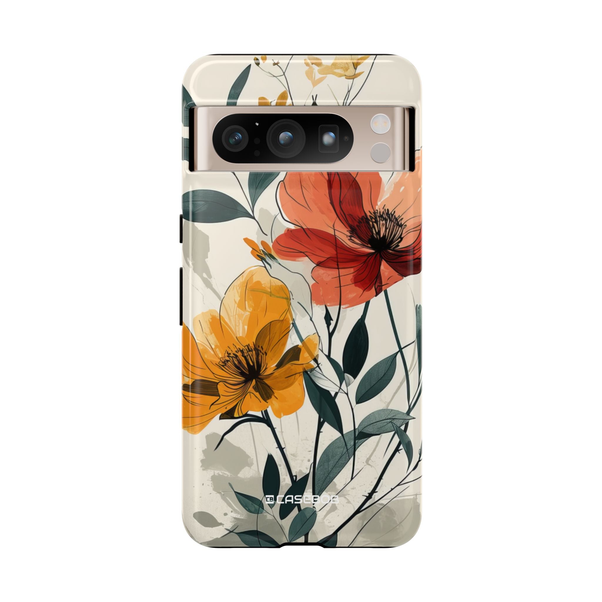 Serene Floral Harmony - Phone Case for Google Pixel