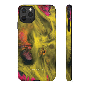 Yellow Ink Art - Protective Phone Case