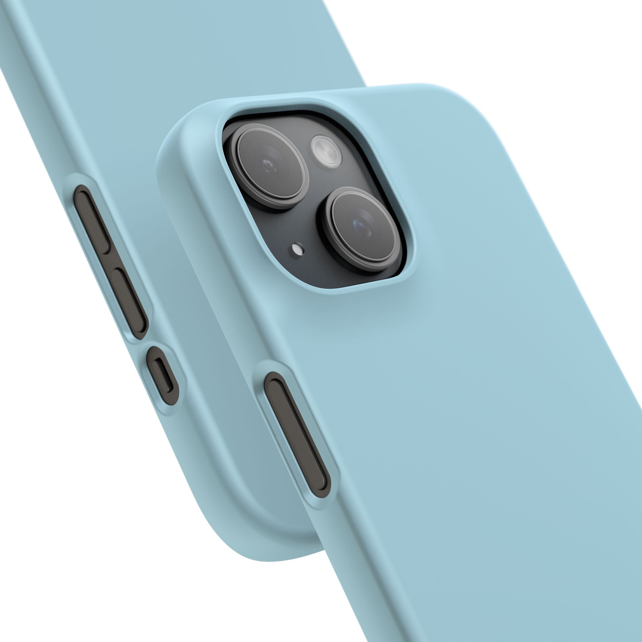 Light Blue iPhone 15 - Slim Phone Case