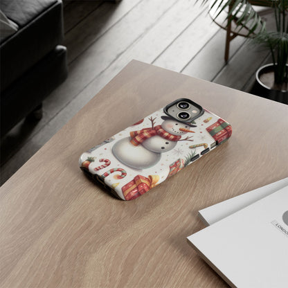 Snowman Welcomes Joy - iPhone Case