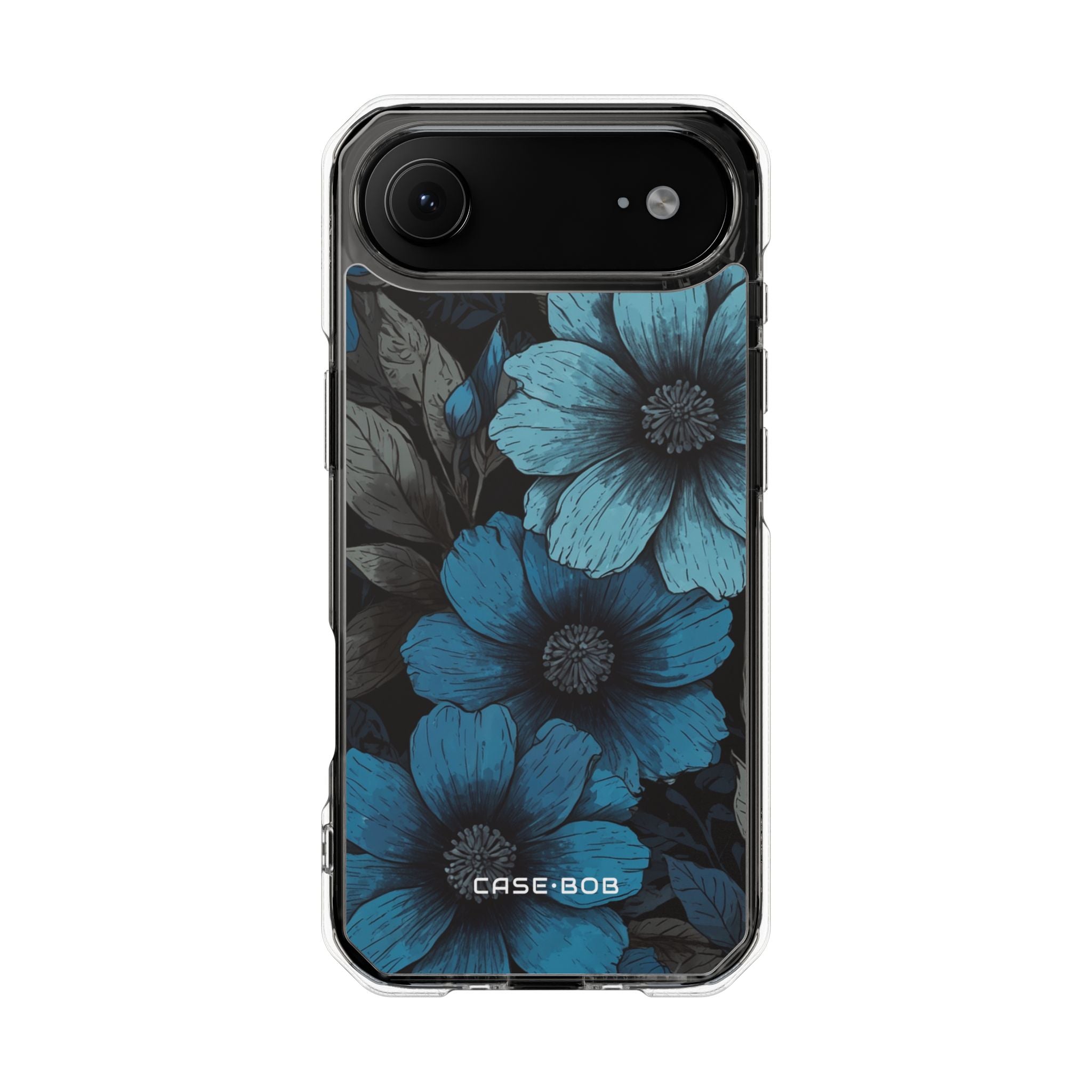 Blue Petal Bloom iPhone 17 Air Case - Impact