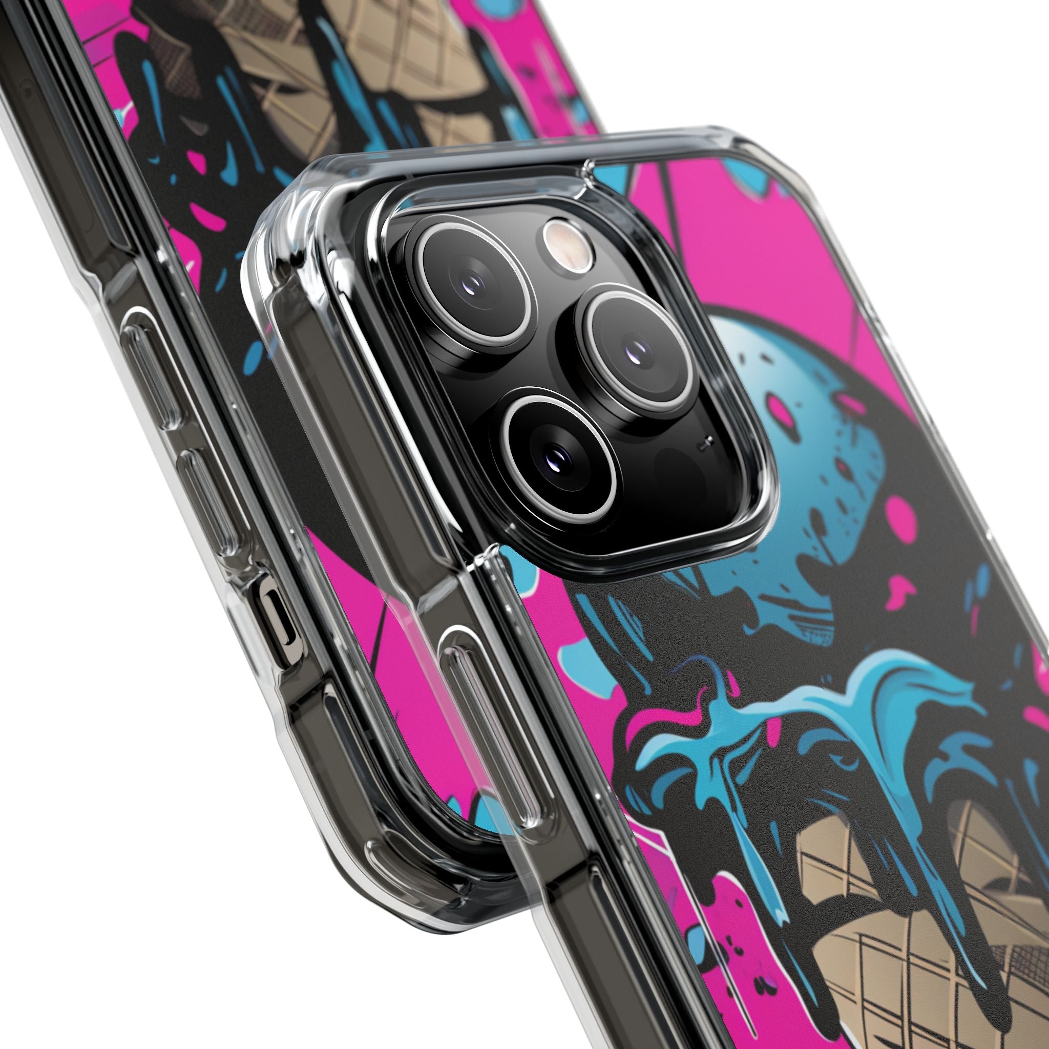 Vibrant Ice Cream Splash iPhone Case - Impact
