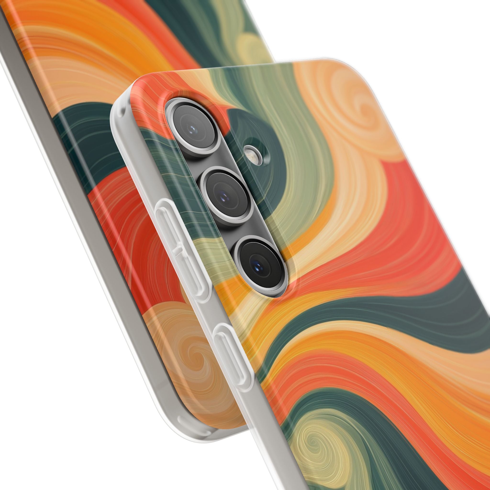 Swirling Ember Samsung S24 Plus Case - Soft