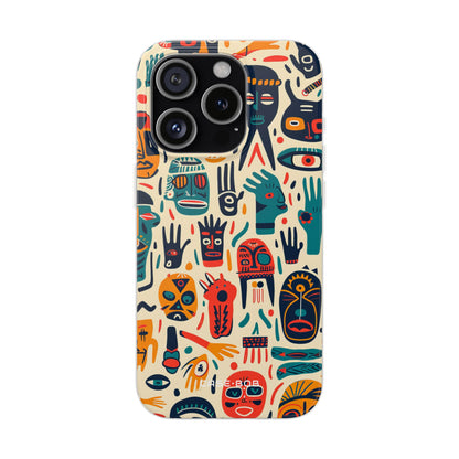 Vivid Faces iPhone 15 Pro Case - Soft