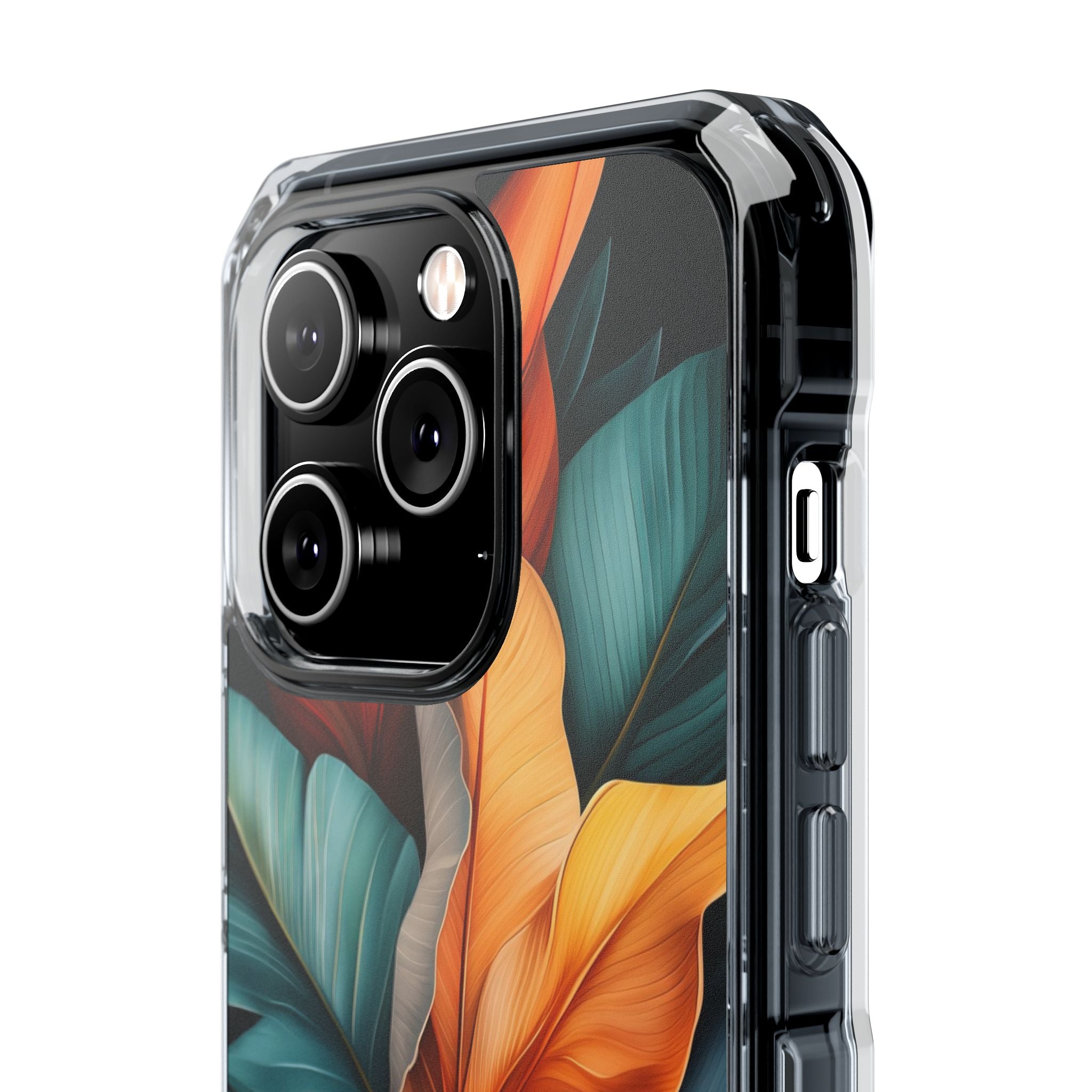 Tropical Leafburst iPhone 14 Pro Case - Impact