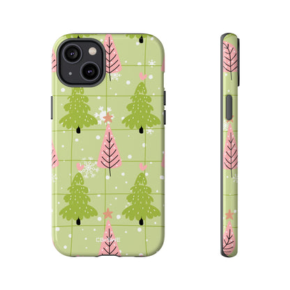 Whimsical Trees Dance - iPhone Case