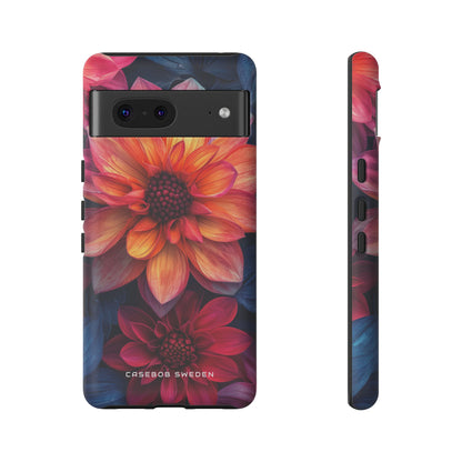 Fiery Bloom Harmony Google Pixel 7 - Tough Phone Case