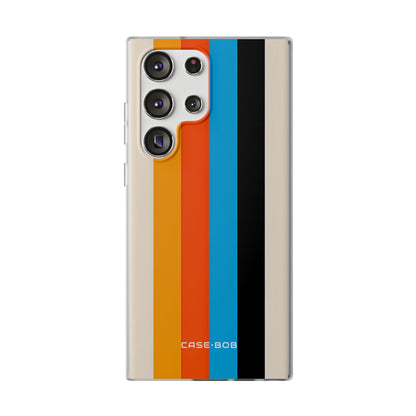 Vivid Stripe Harmony Samsung S23 Ultra Case - Soft