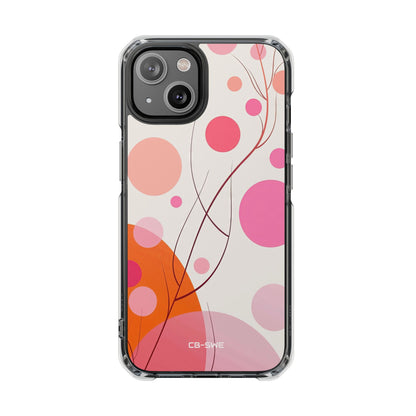 Circles Embrace Lines iPhone Case - Impact