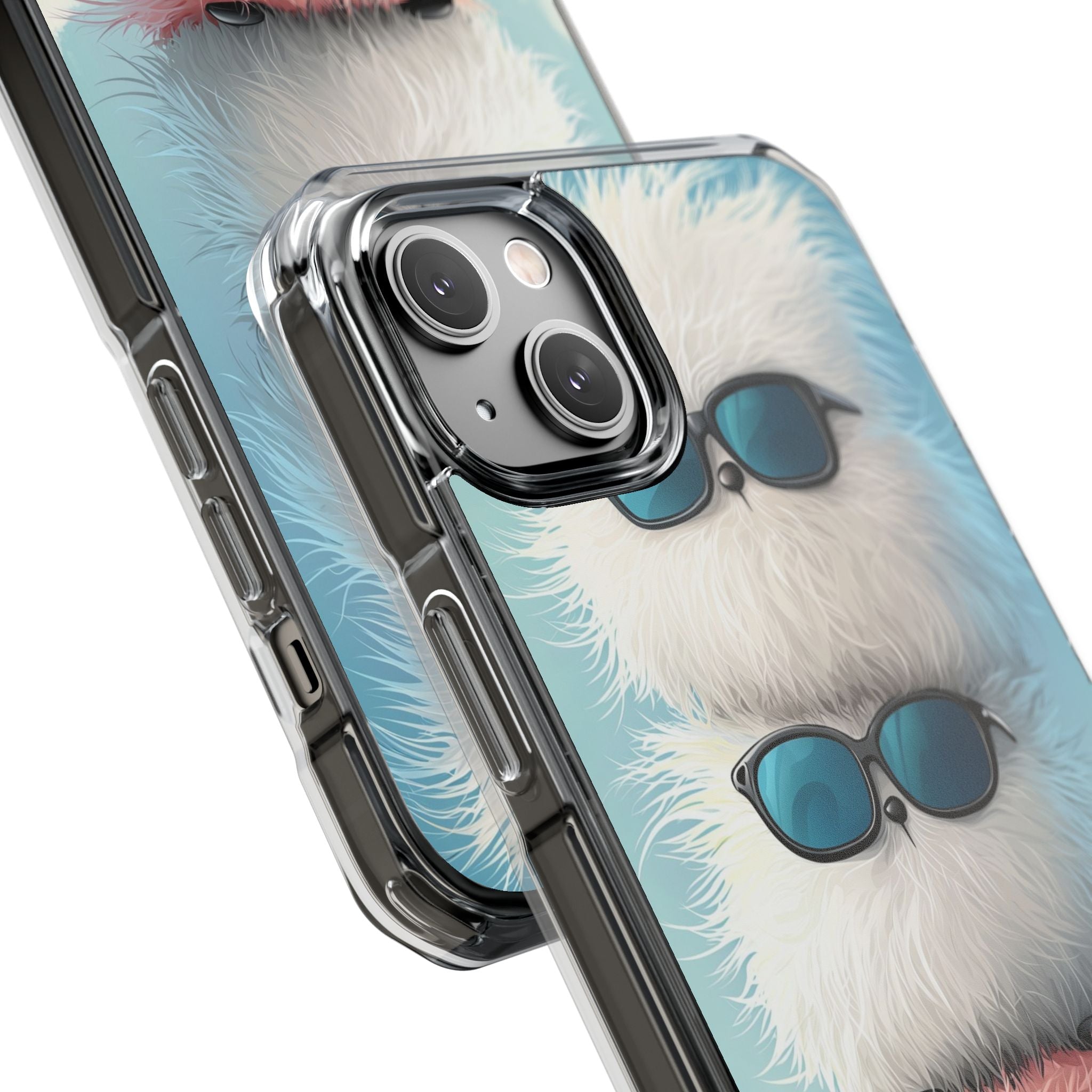 Fluffy Creatures Stack iPhone Case - Impact
