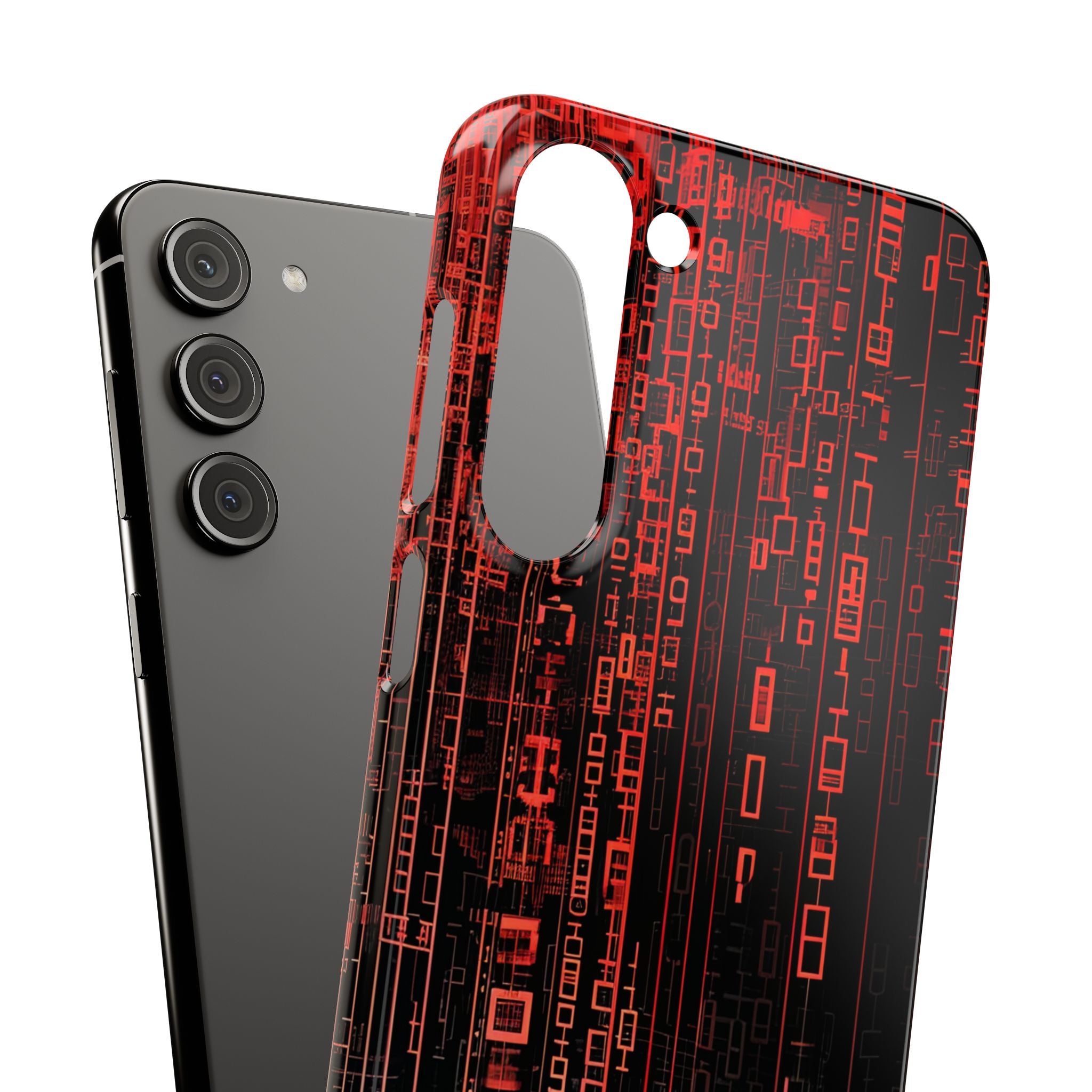 Gradient Cyberflux Network Samsung S23 - Slim Phone Case