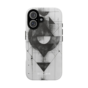 Geometric Monochrome Harmony - for iPhone 16