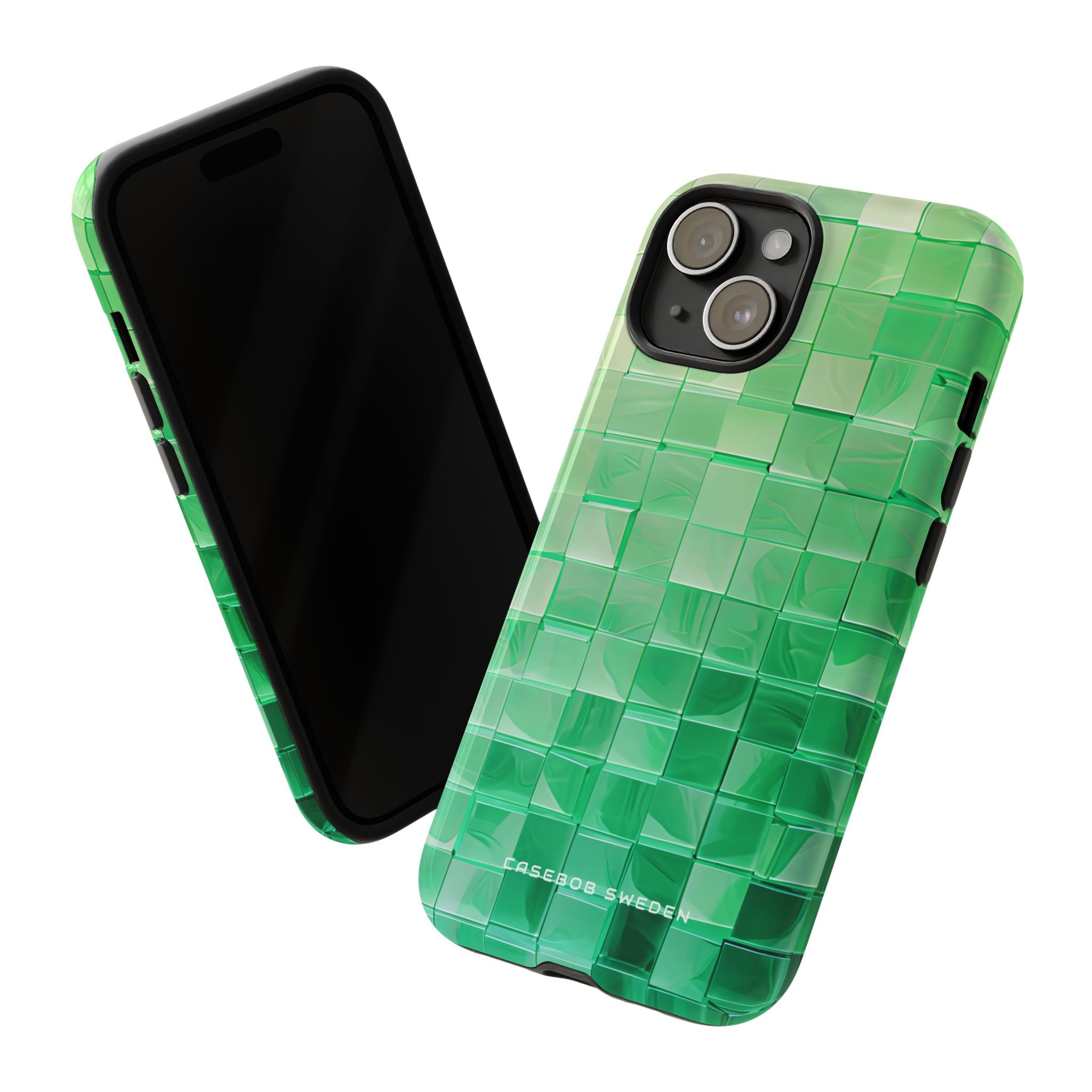 Gradient Verdegrid iPhone 15 - Tough Phone Case