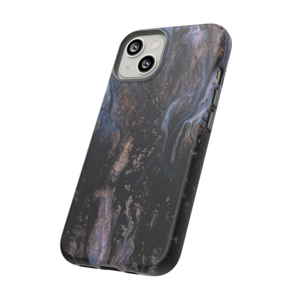 Blue River Ink Art iPhone Case (Protective) Phone Case