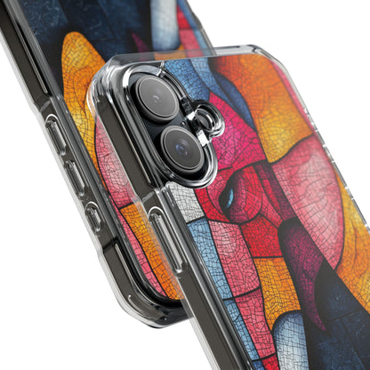 Elephant Mosaic iPhone 16 Plus Case - Impact