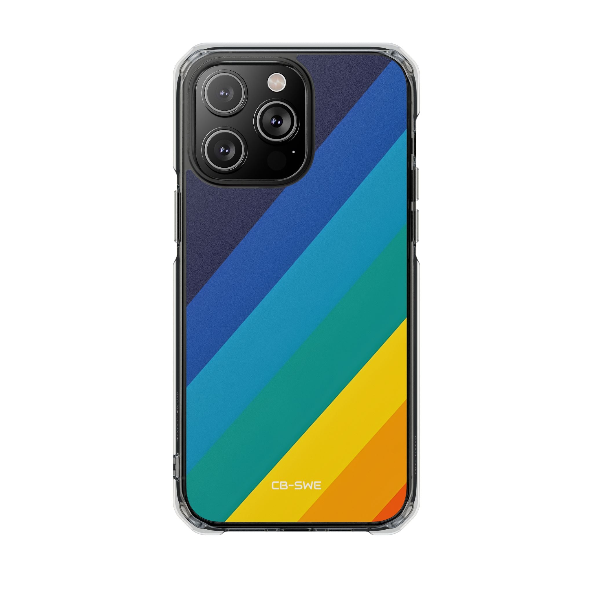 Diagonal Color Spectrum iPhone Case - Impact