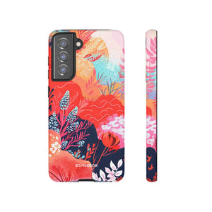 Living Coral Design | Handyhülle für Samsung (Schutzhülle)