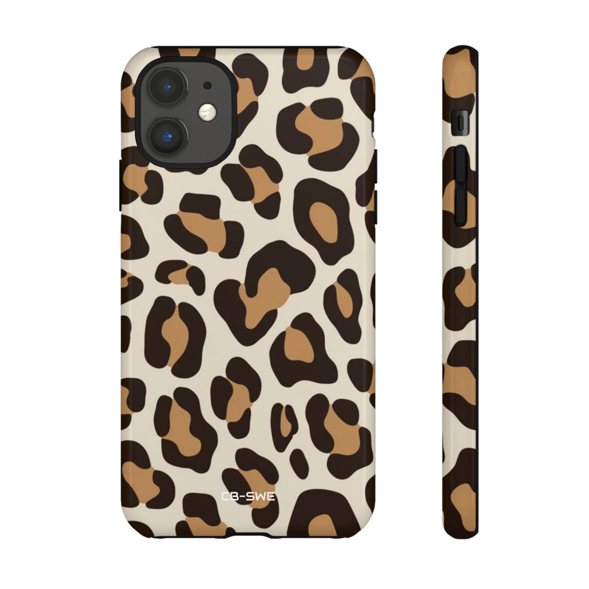 Leopard Print Elegance - iPhone Case