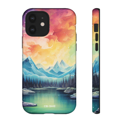 Mystical Mountain Sunset - iPhone Case