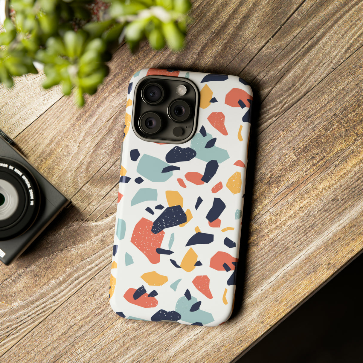 Terrazzo Colorful - Protective Phone Case