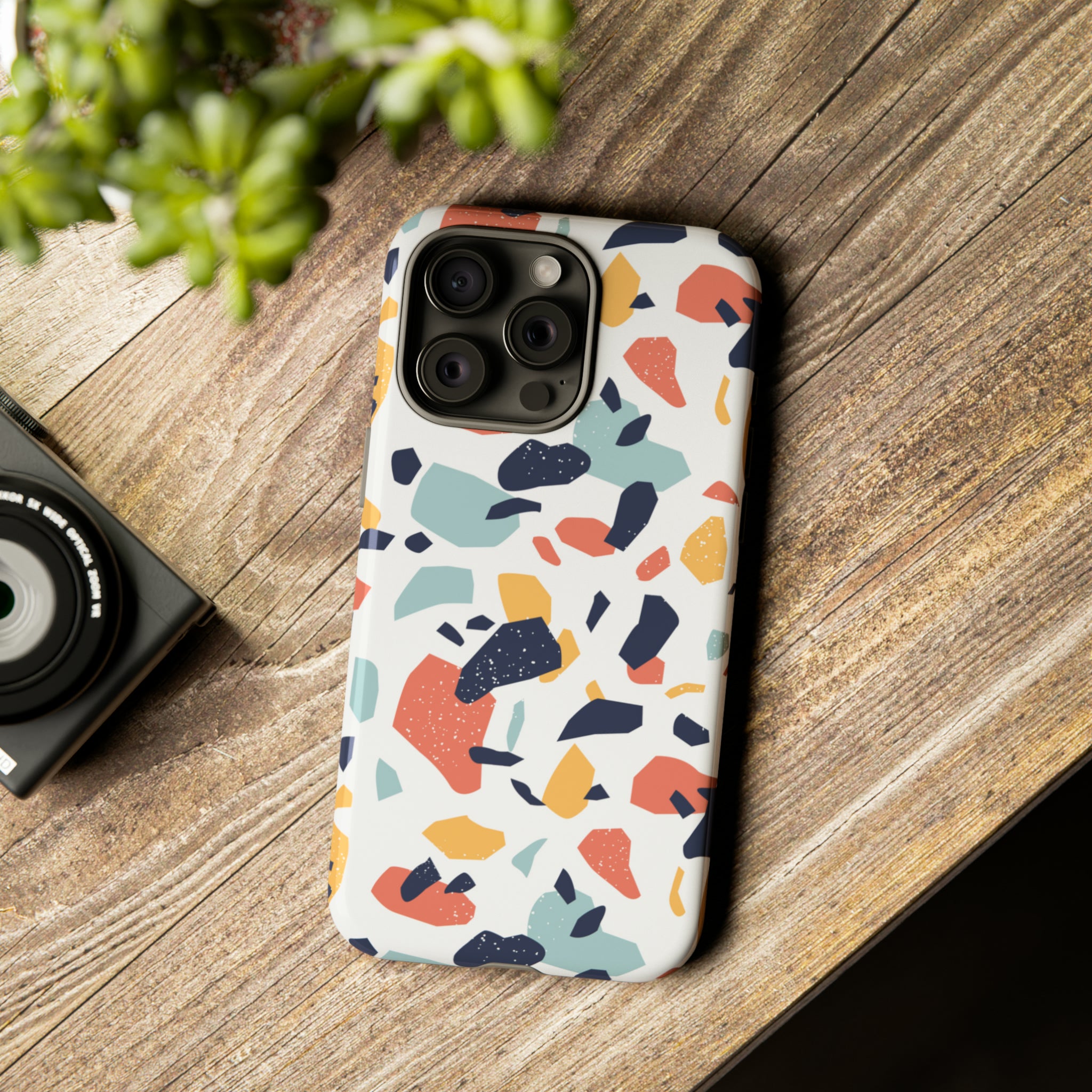 Terrazzo Colorful - Protective Phone Case