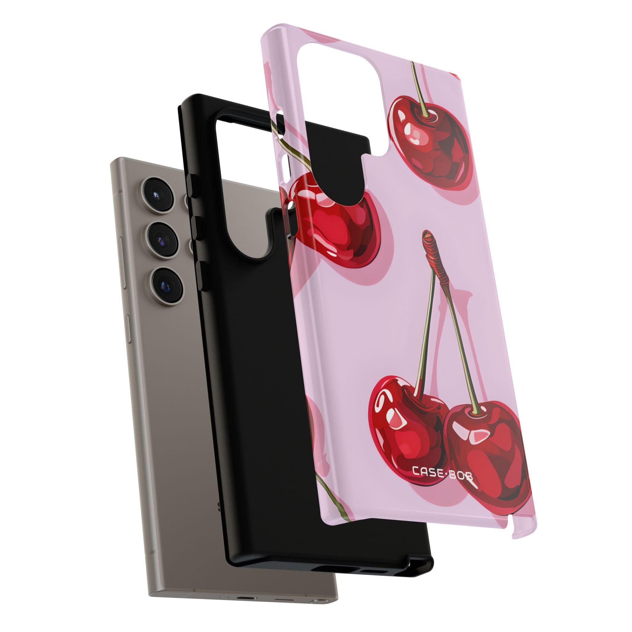 Glossy Cherry Burst Samsung S24 Ultra Case - Tough
