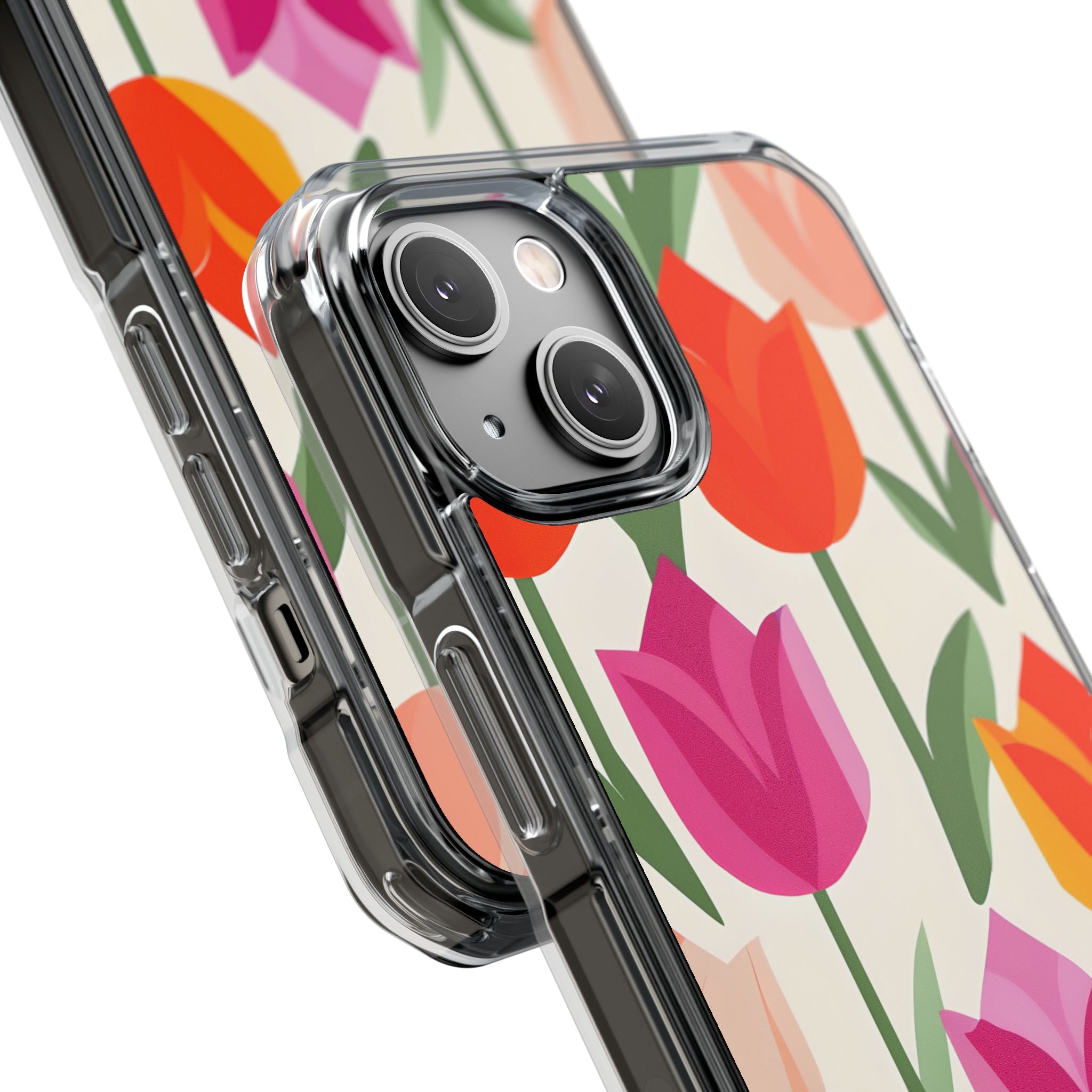 Vibrant Tulip Array iPhone Case - Impact