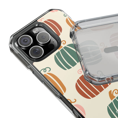 Whimsical Pumpkin Harmony iPhone Case - Impact