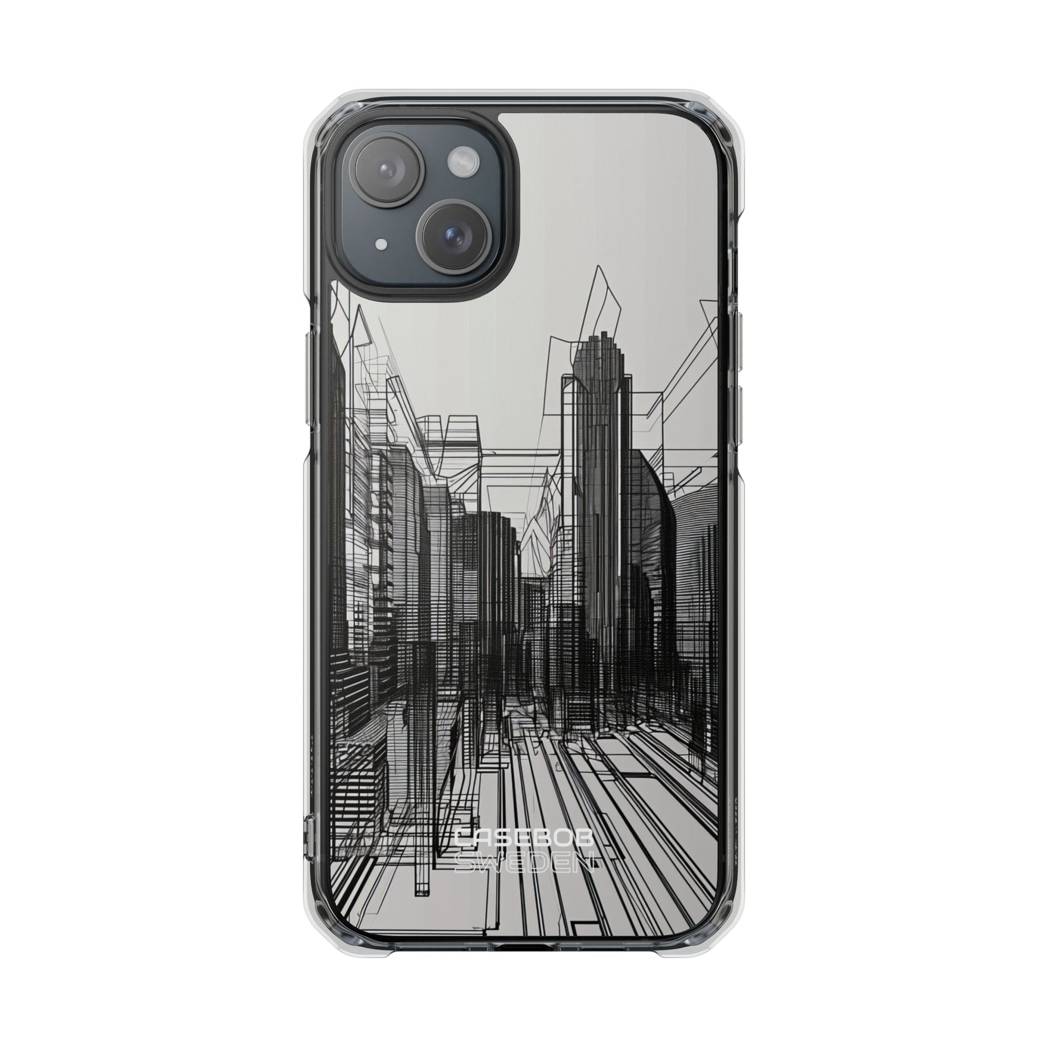 Urban Line Maze iPhone 15 - Impact Clear+