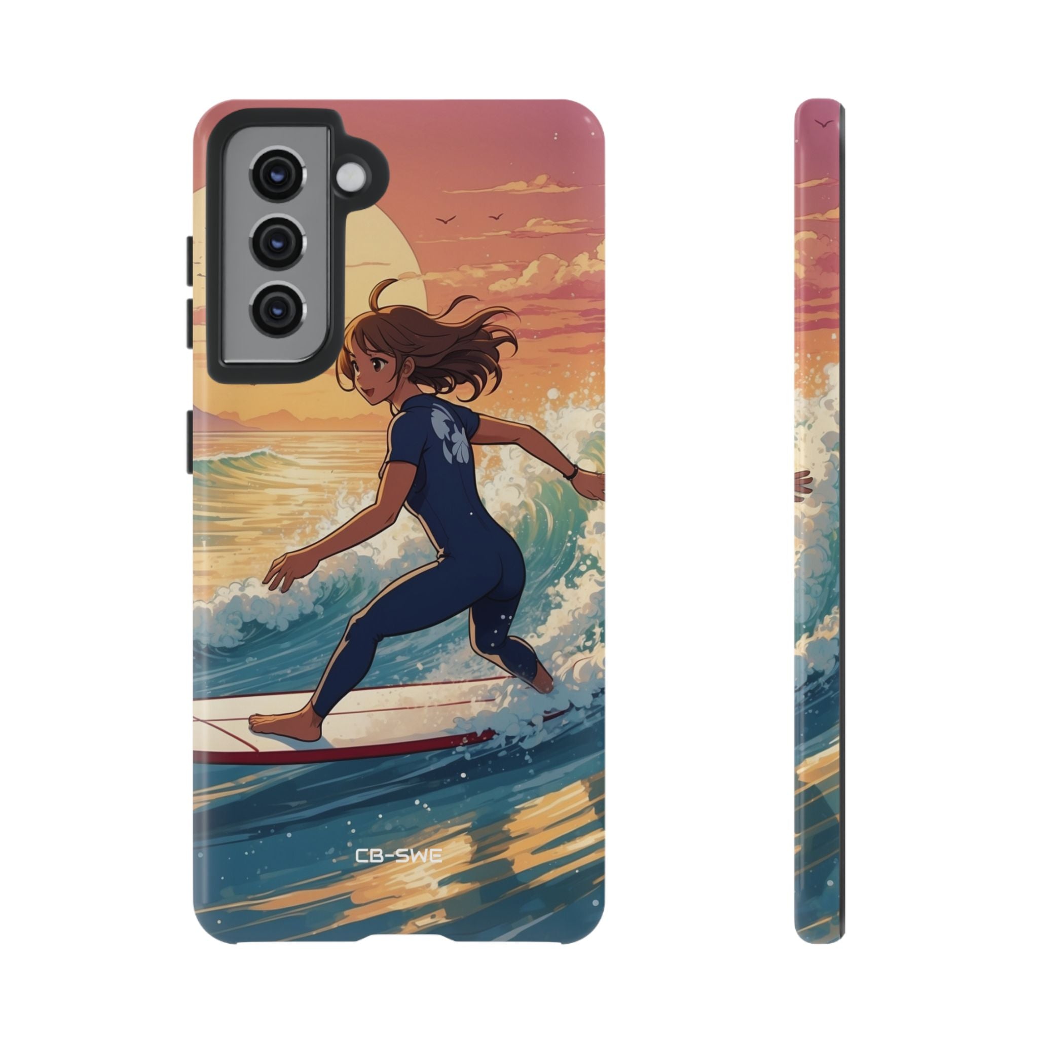 Surfing Into Sunset - Samsung Case