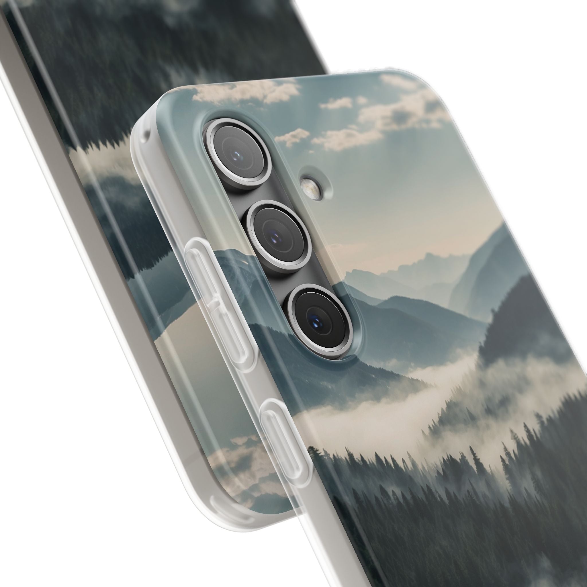 Evergreen Mist Samsung S24 Case - Soft