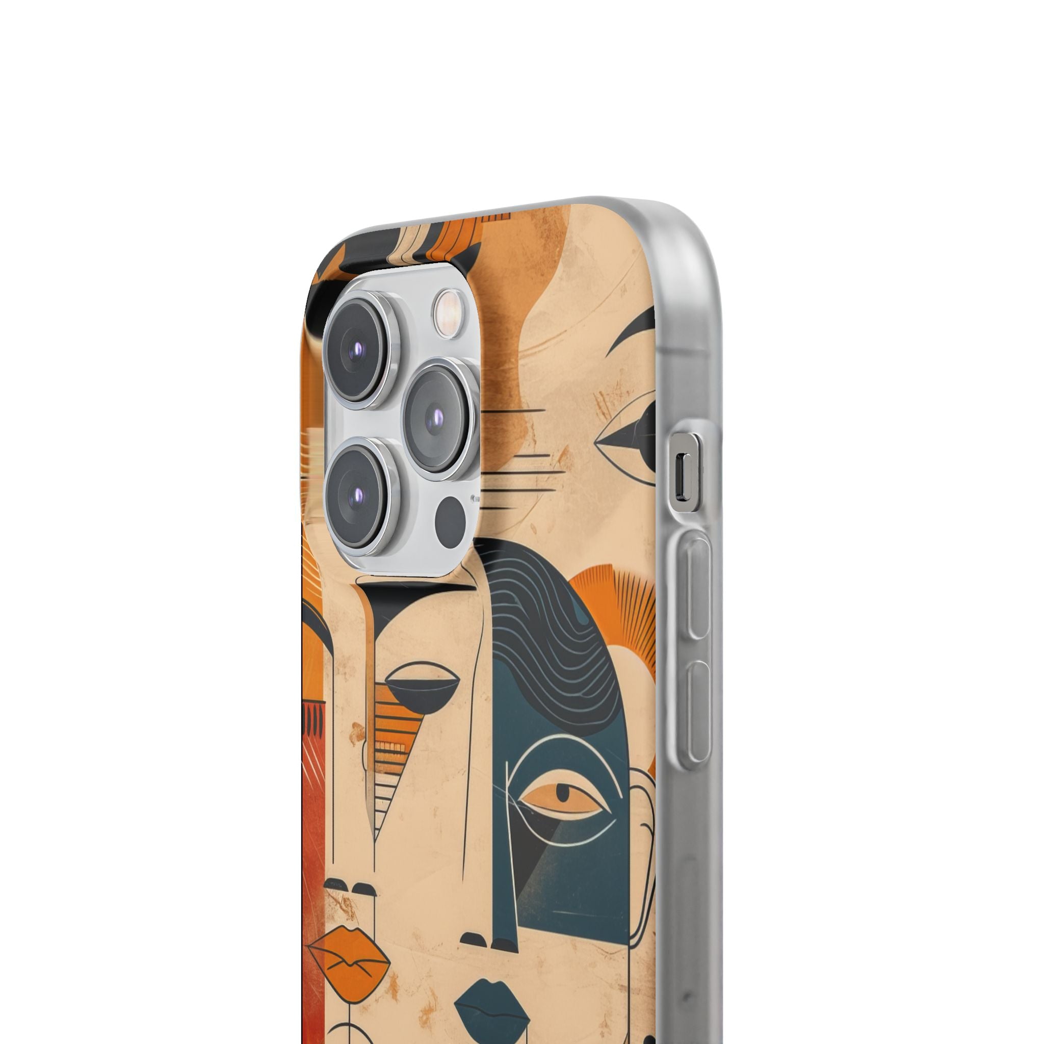 Cubist Introspection | Flexible Phone Case for iPhone