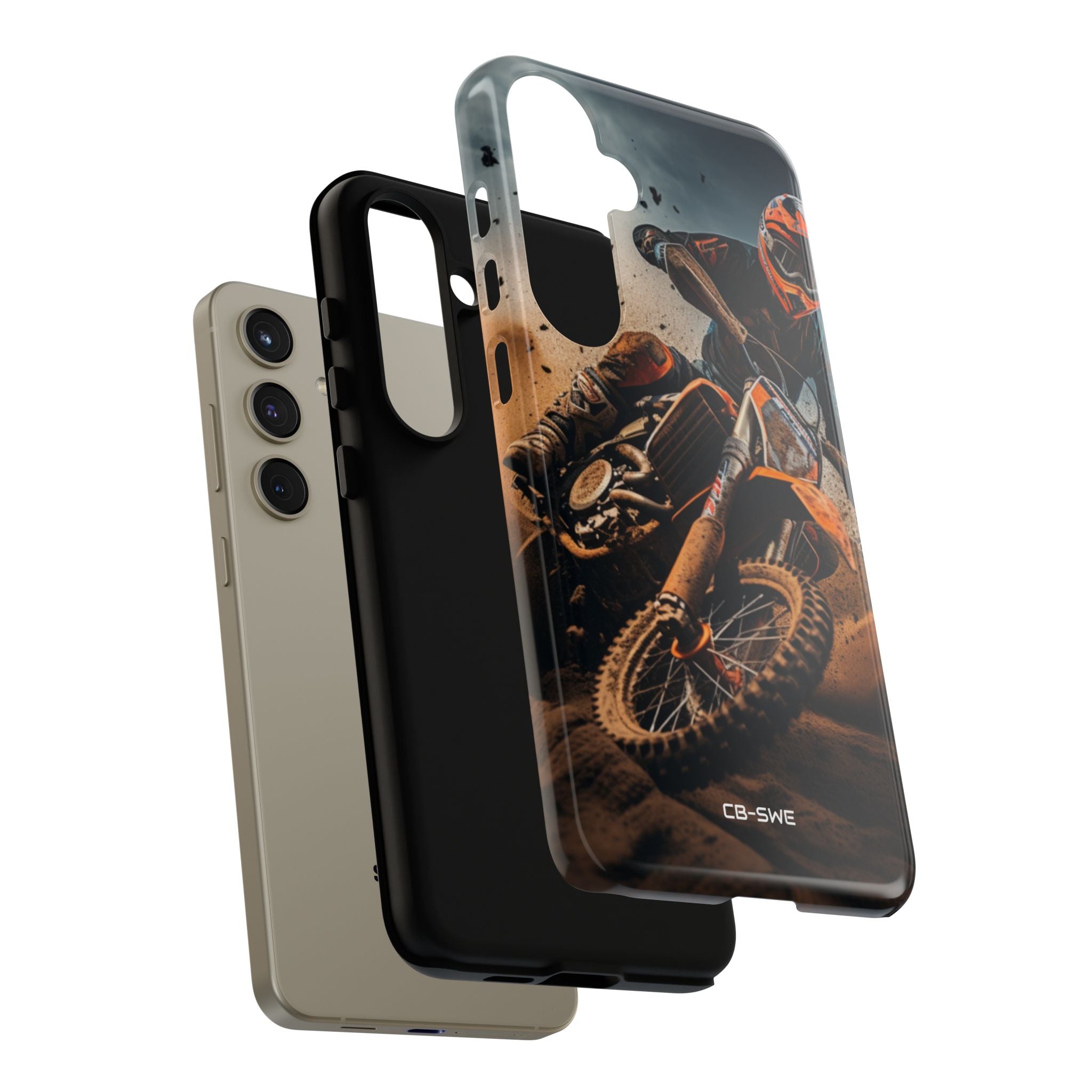 Rider Amidst Desert Fury - Samsung Case