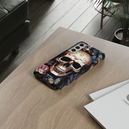 Skull Among Blossoms - Samsung Case