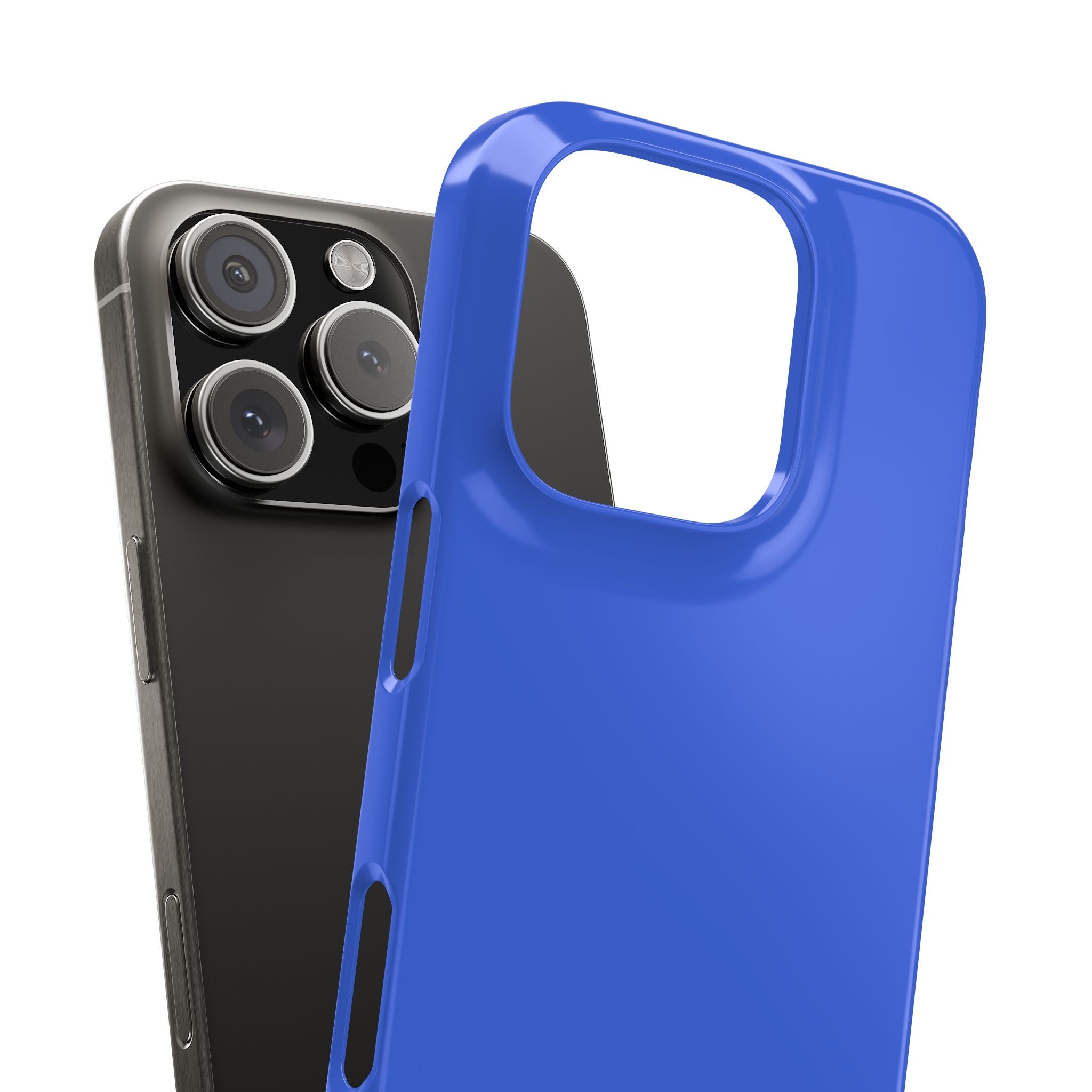 Royal Blue iPhone 16 - Slim Phone Case