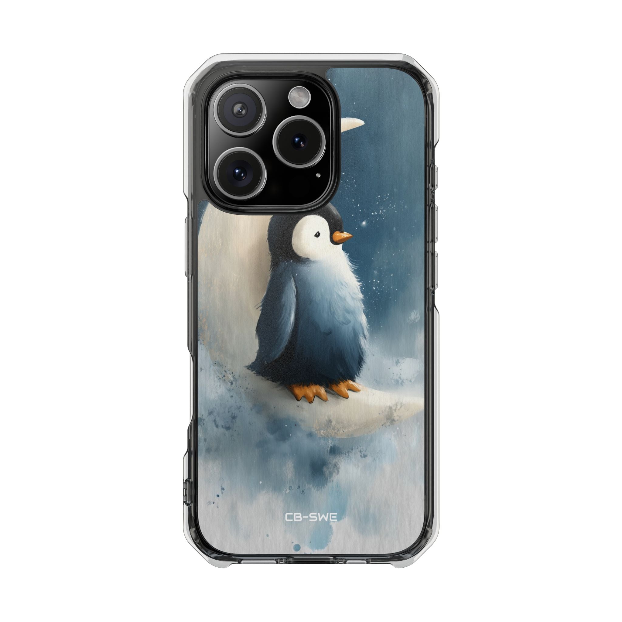 Crescent Moon Perch iPhone Case - Impact