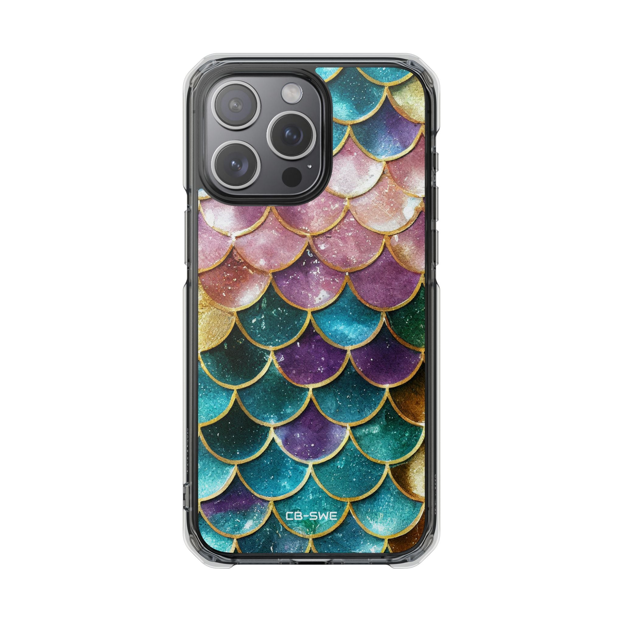 Mermaid Scale Radiance iPhone Case - Impact