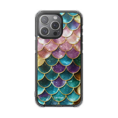 Mermaid Scale Radiance iPhone Case - Impact