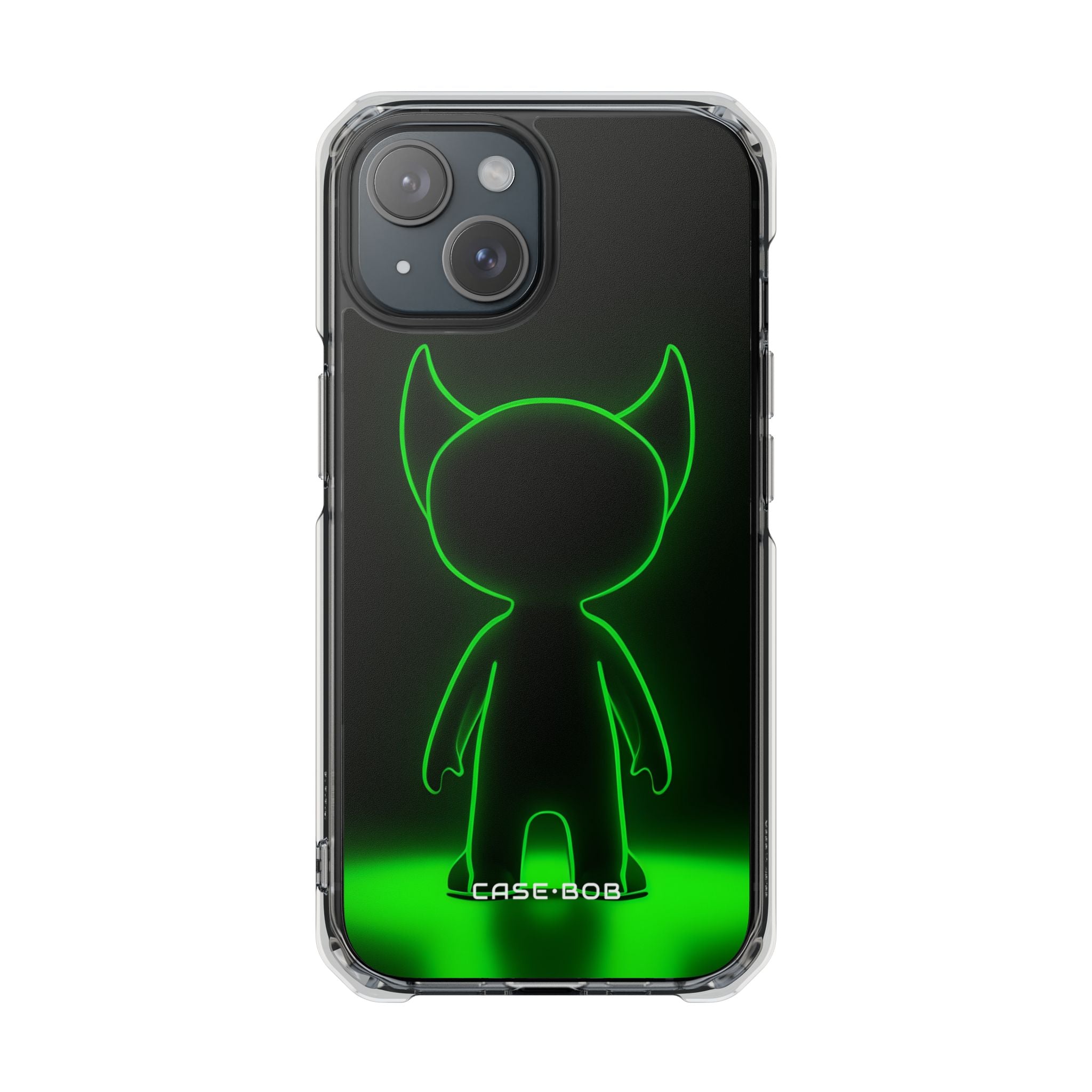 Neon Horned Spirit iPhone 15 Case - Impact