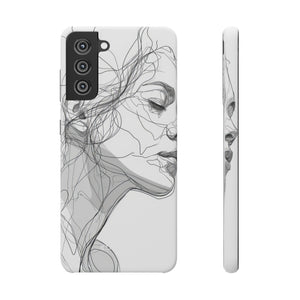 Ethereal Contours | Slim Phone Case for Samsung