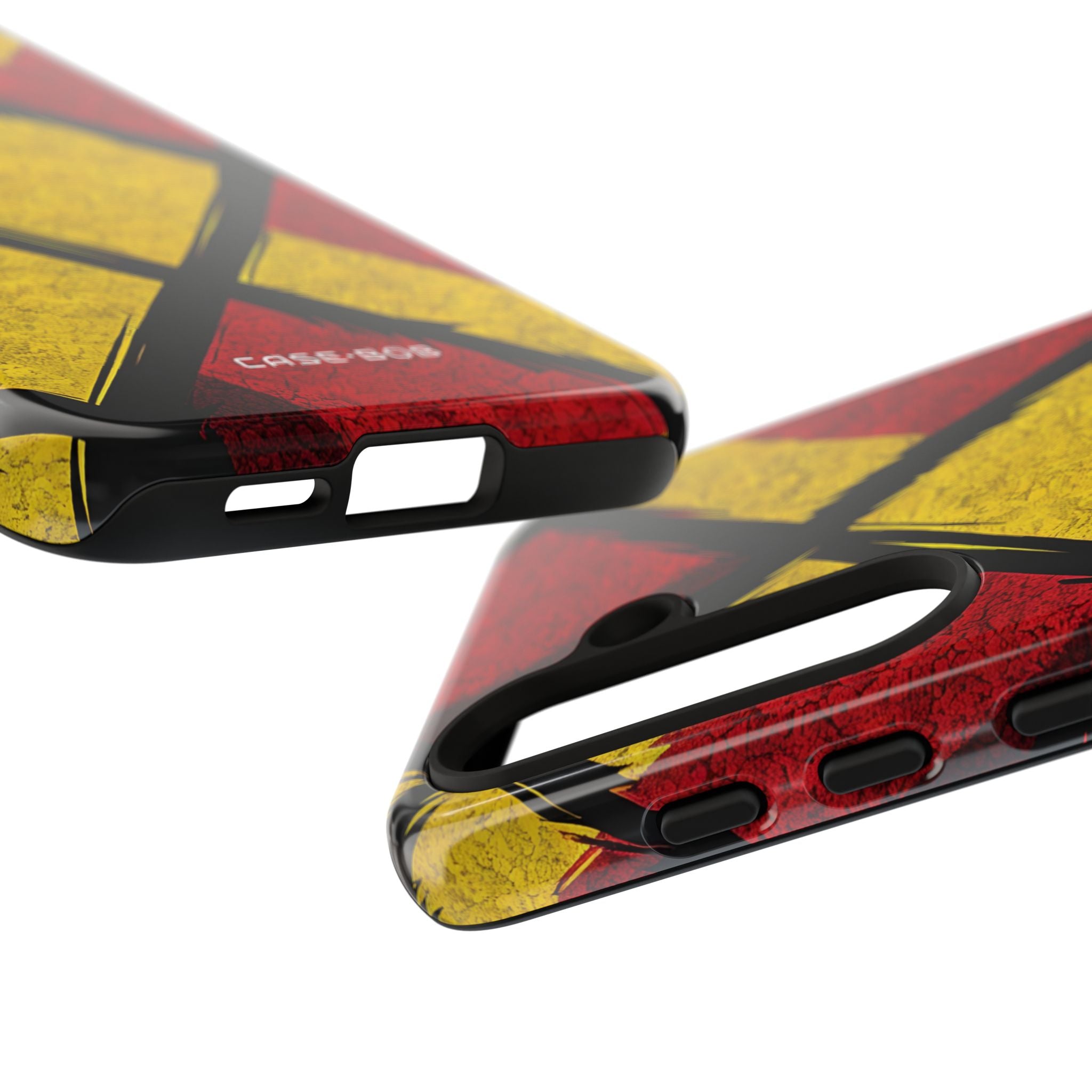 Cracked Diamond Grid Samsung S24 Case - Tough
