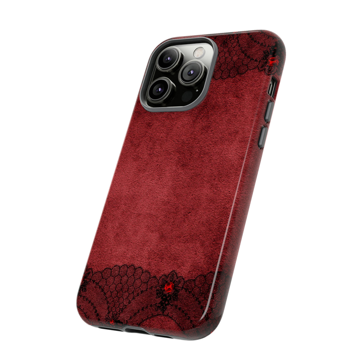 Flutterse Gothic Flower - Protective Phone Case