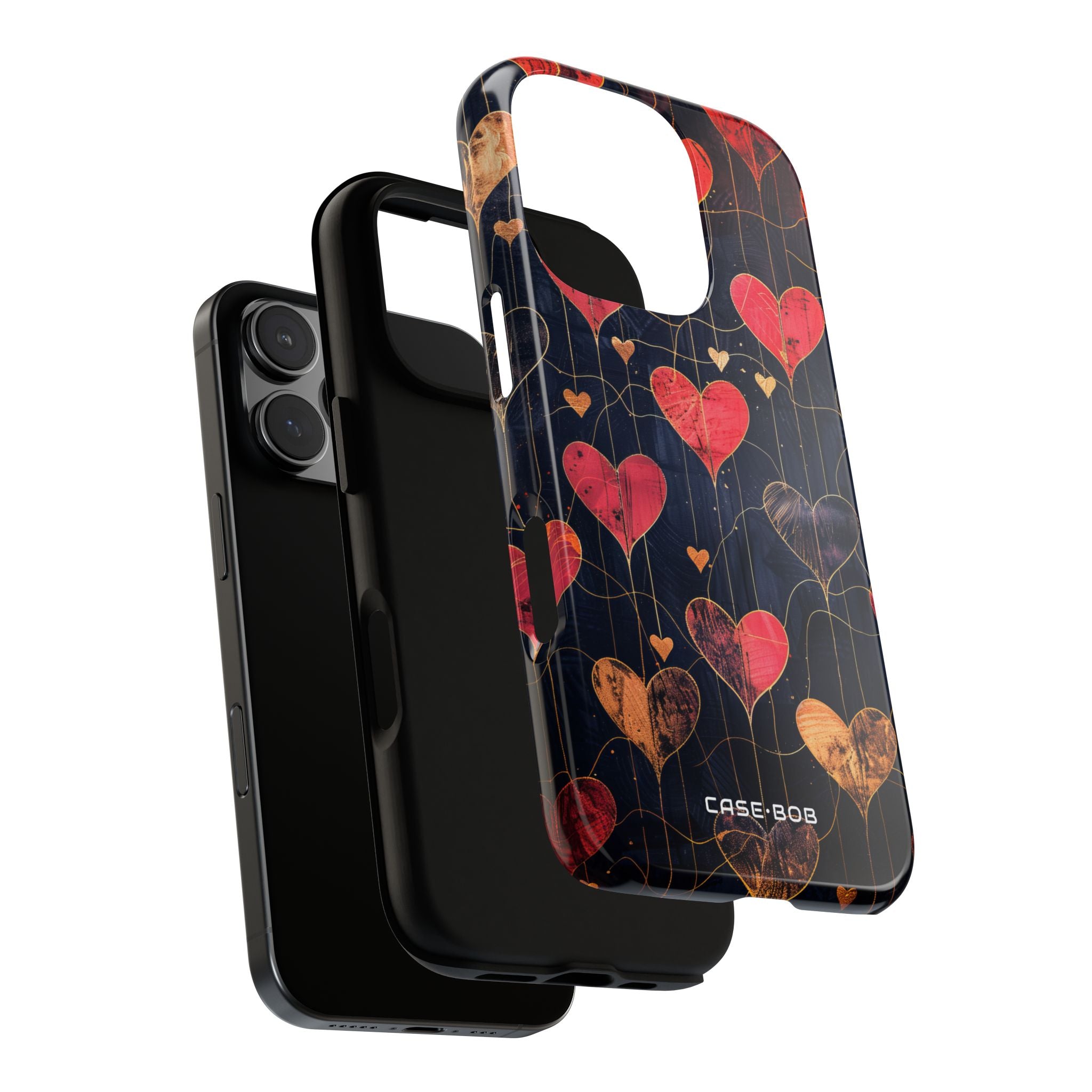 Heartweb Glow iPhone 16 Pro Case - Tough