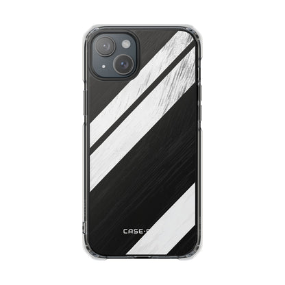 Distressed Stripe Motion iPhone 15 Plus Case - Impact