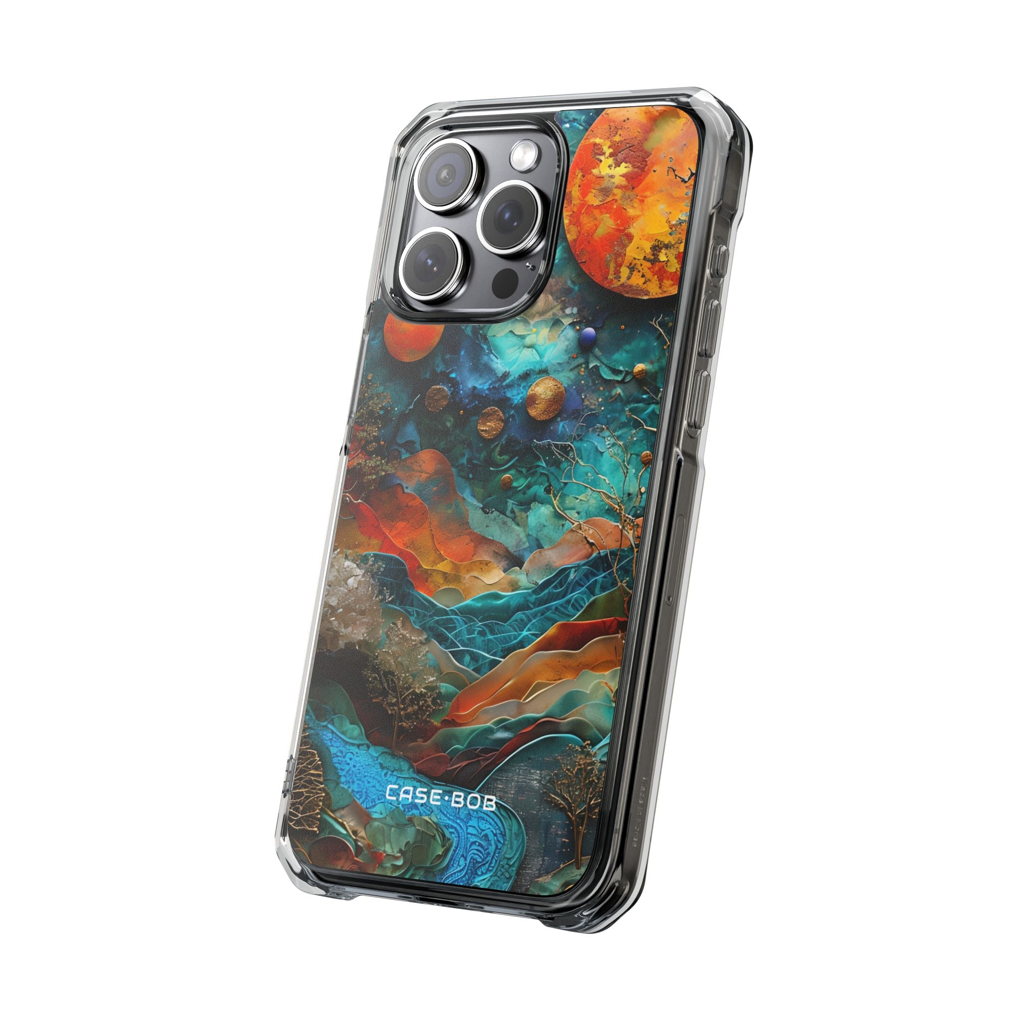 Celestial Ember iPhone 15 Pro Max Case - Impact
